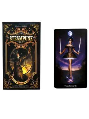 Steampunk Tarot by Barbara Moore card deck